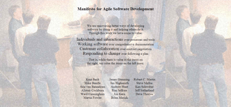 Manifesto for Agile Software Development